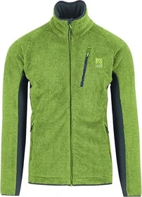 Karpos Vertice Fleece Jacke midnight/green flash (Herren)