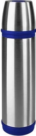 Emsa Captain Isolierflasche 500ml edelstahl/blau