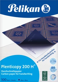 Pelikan Plenticopy 200 H Durchschreibepapier blau, A4, 100 Blatt
