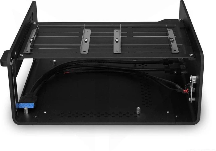 Streacom F7C Alpha Optical, schwarz, Mini-ITX