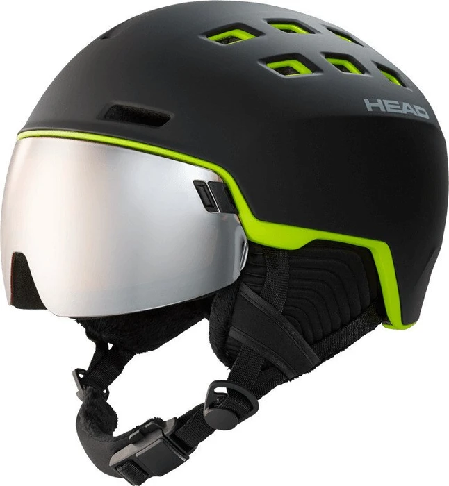Head Radar Helm black/lime (Modell 2019/2020)