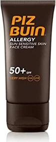 Piz Buin Allergy Sun Sensitive Skin Face Cream LSF50+, 40ml