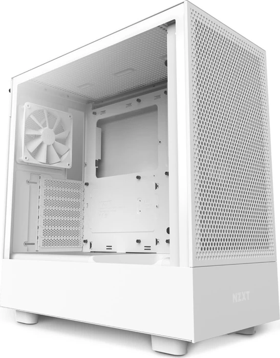 NZXT H5 Flow RGB, weiß, Glasfenster