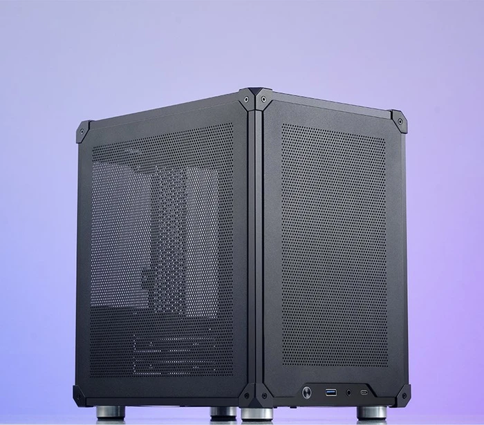Jonsbo C6 Black, schwarz