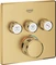 Grohe Grohtherm SmartControl Thermostat mit 3 Ventilen cool sunrise gebürstet Vorschaubild