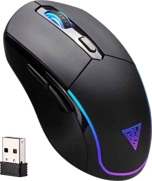 Gamdias Hades M2 RGB Wired & Wireless Gaming Mouse, USB
