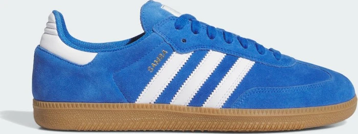 adidas Samba ADV blue bird/cloud white/gold metallic