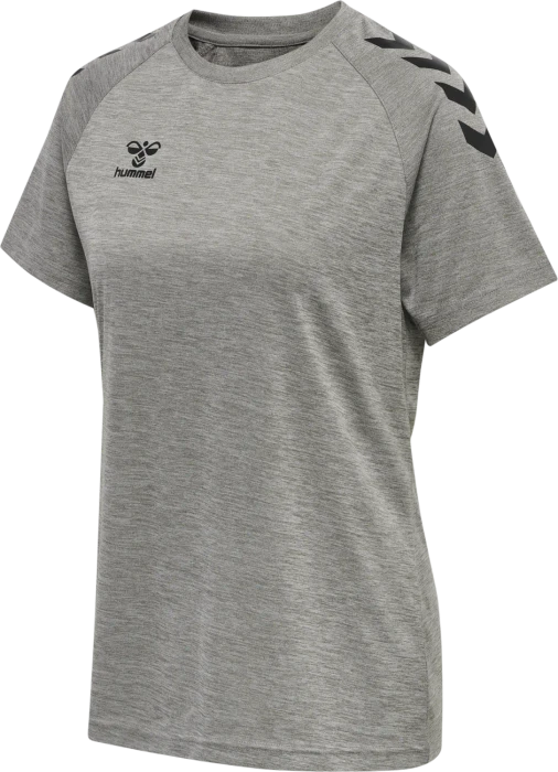 hummel Core XK Funktionsshirt kurzarm grey melange (Damen)