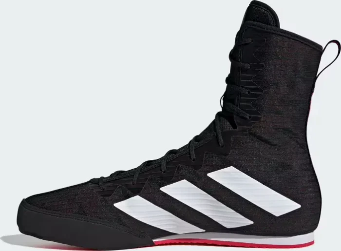 adidas Box Hog 4 core black/cloud white/pure ruby