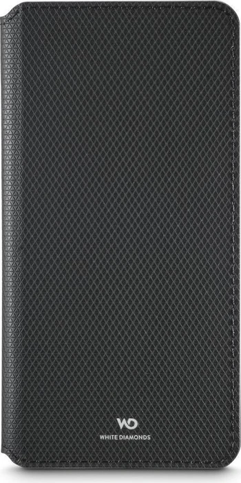White Diamonds Booklet Slim Folio für Samsung Galaxy S26 Ultra schwarz