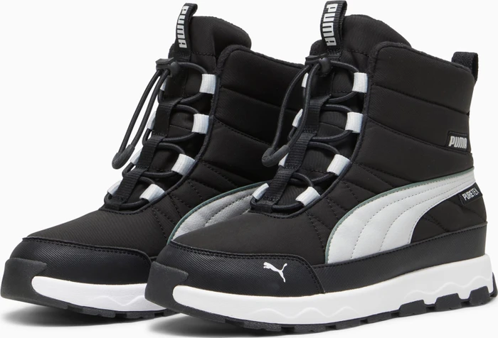 Puma Evolve Puretex puma black/ash gray/puma white (Junior)