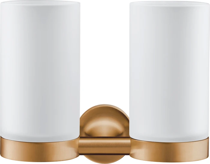 Duravit Starck T Zahnputzbecher bronze gebürstet
