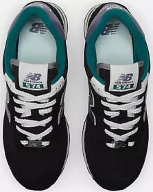 New Balance 574 schwarz/blau