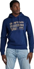 G-Star Distressed Originals Hooded Hoodie imperial blue (Herren)