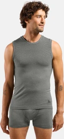 Odlo Performance Light Baselayer Funktionsshirt ärmellos grey melange (Herren)