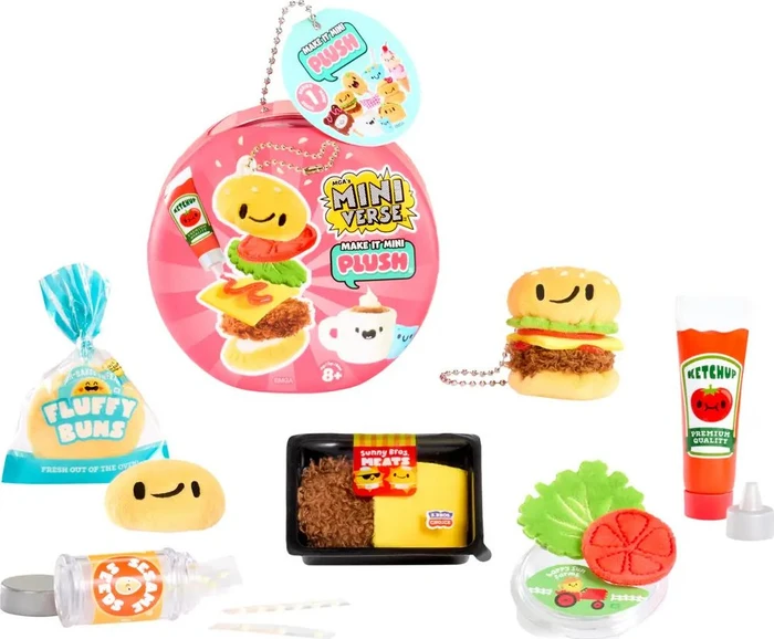 MGA Entertainment MGA's Miniverse - Make It Mini Plush DIY Food-Themed (verschiedene Ausführungen)