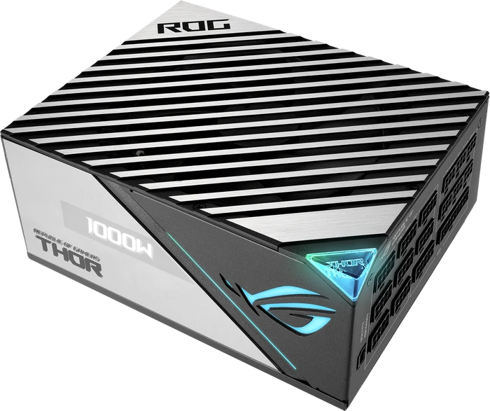 ASUS ROG Thor Platinum II, ROG-THOR-1000P2-GAMING, 1000W, ATX 2.4, mit 12-Pin PCIe 5.0 Kabel