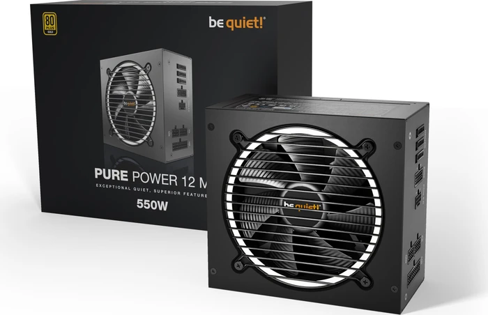 be quiet! Pure Power 12 M 550W, ATX 3.1