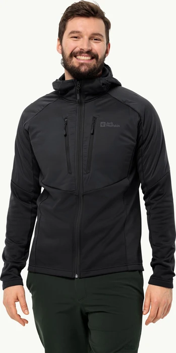Jack Wolfskin Alpgrat Pro Ins Fz Funktionsjacke schwarz (Herren)