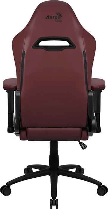 AeroCool ROYAL Leatherette Tuscan Red Gamingstuhl, dunkelrot