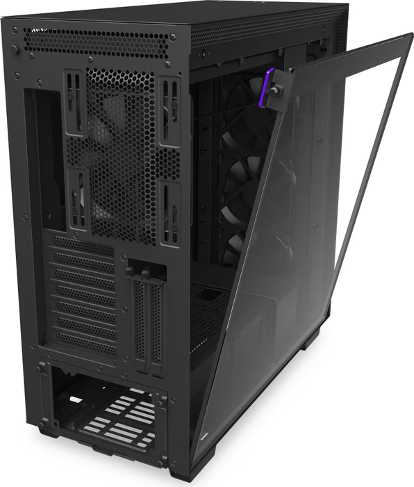NZXT H710i, schwarz, Glasfenster