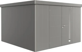 Biohort Neo 4D Gerätehaus mit Doppeltür quarzgrau-metallic