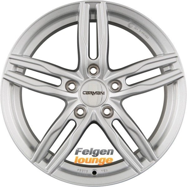 Carmani 14 Paul 7.5x17 5/112 ET52 silber