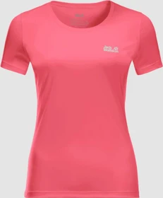 Jack Wolfskin Tech Funktionsshirt kurzarm coral pink (Damen)