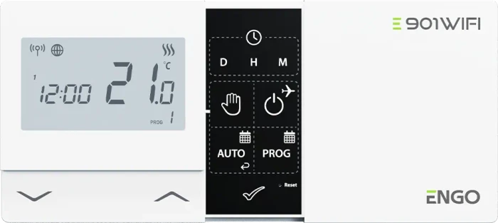 Engo Controls E901-WIFI Raumtermostat, inkl. Fernbedienung