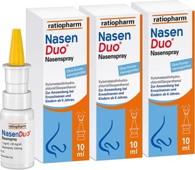 ratiopharm NasenDuo Nasenspray, 30ml (3x 10ml)