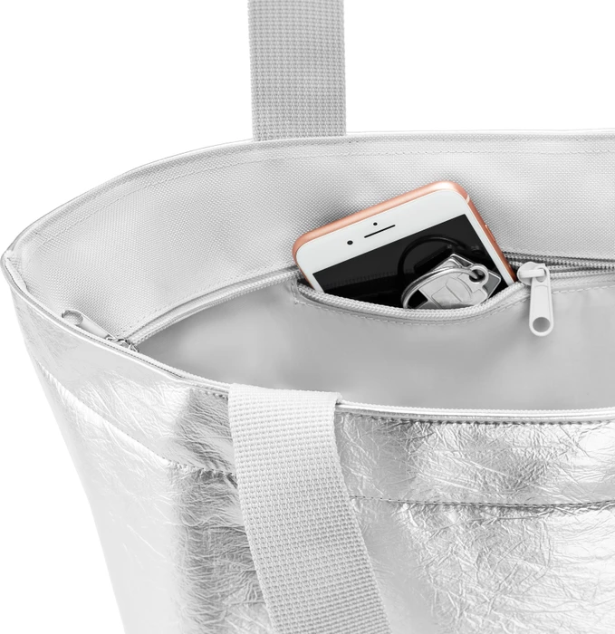 Reisenthel M Shopper silver crackle