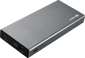 Sandberg Powerbank USB-C PD 100W 20000 grau/schwarz