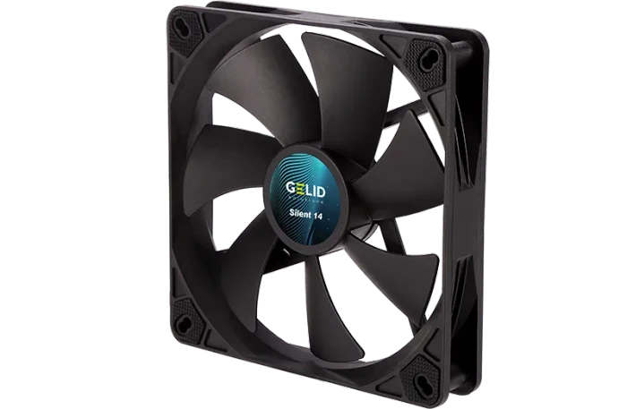 Gelid Solutions Silent 14 schwarz, 140mm
