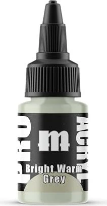 Monument Hobbies Pro Acryl Paints 015 bright warm grey, 22ml