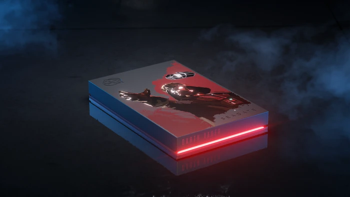 Seagate FireCuda Gaming HDD - Darth Vader Special Edition, 2TB, +Rescue, USB 3.0 Micro-B
