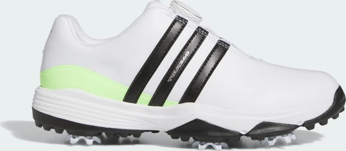 adidas Tour360 24 BOA cloud white/core black/green spark (Junior)