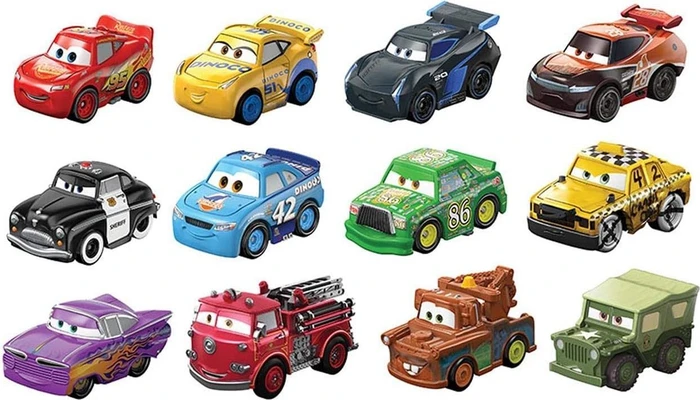 Mattel Cars Mini Racers (verschiedene Ausführungen)
