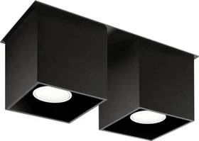 Sollux Quad 2 Spot 2-flammig schwarz