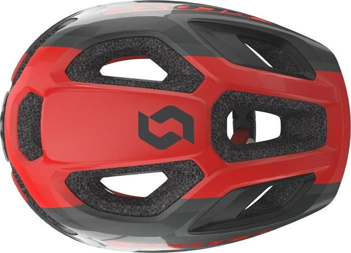 Scott Spunto Junior Kinderhelm grey/red RC