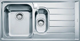 Franke Neptun NEX 651 Einbau Becken links mit Ablauffernbedienung edelstahl