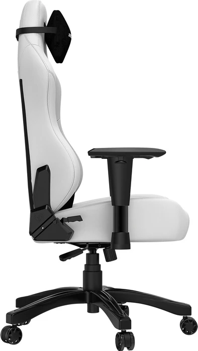 Anda Seat Phantom 3 L Gamingstuhl, Cloudy White, Kunstleder weiß/Logo schwarz