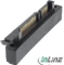 InLine SATA Adapter, SATA 22-Pin Stecker auf Buchse, oben gewinkelt Vorschaubild
