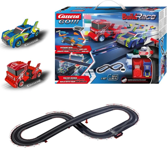 Carrera GO!!! Build 'n Race - Racing Set 3.6