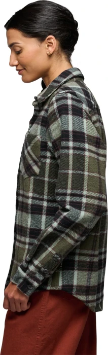 Black Diamond Project Heavy Flannel Hemd langarm tundra/black/agave plaid (Damen)
