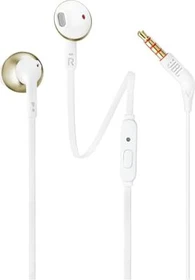 JBL T205 weiß/gold