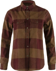 Fjällräven Canada Hemd langarm autumn leaf/bordeaux red (Damen)