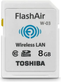 Toshiba FlashAir W-03 Wireless 8GB, Class 10
