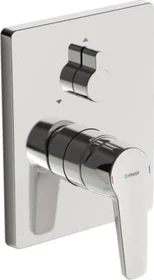 Hansa HansaPolo Fertigmontageset für Wanne/Brause mit Sicherungseinrichtung chrom