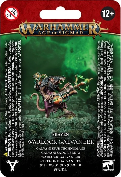 Games Workshop Warhammer Age of Sigmar - Skaven - Warlock Galvaneer
