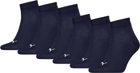 Puma Quarter Socken navy, 3 Paare (Herren)